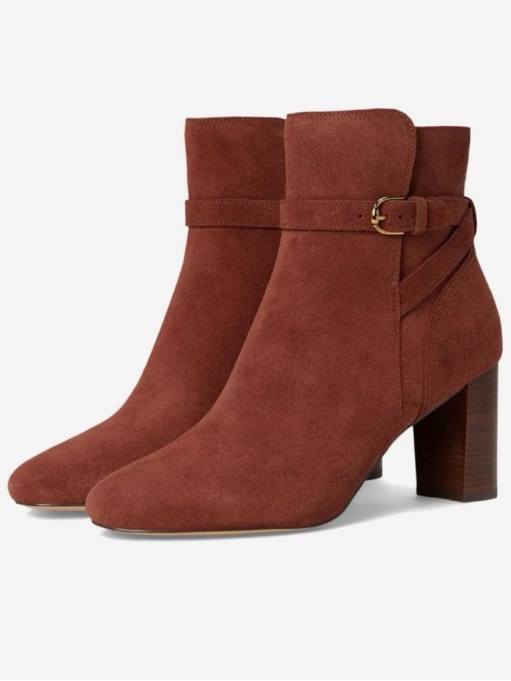 Cole Haan Glendale Jodhpur Dark Cuoio Suede Women 9.5
US # W31482